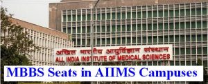 MBBS Seats in AIIMS